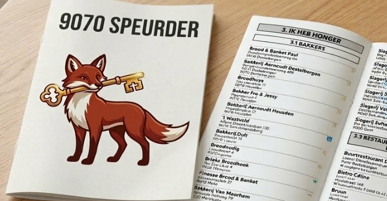 9070 Speurder telefoonboekske